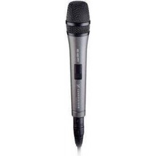 Cardioid vocal-speech microphone with push-to-talk